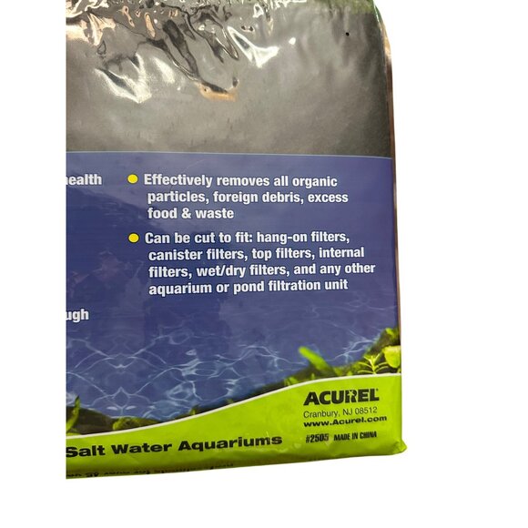 Acurel Pollutant-Reducing Carbon Pad 18" x 10" Carbon-based filtration pad #2505 - Picture 3 of 4